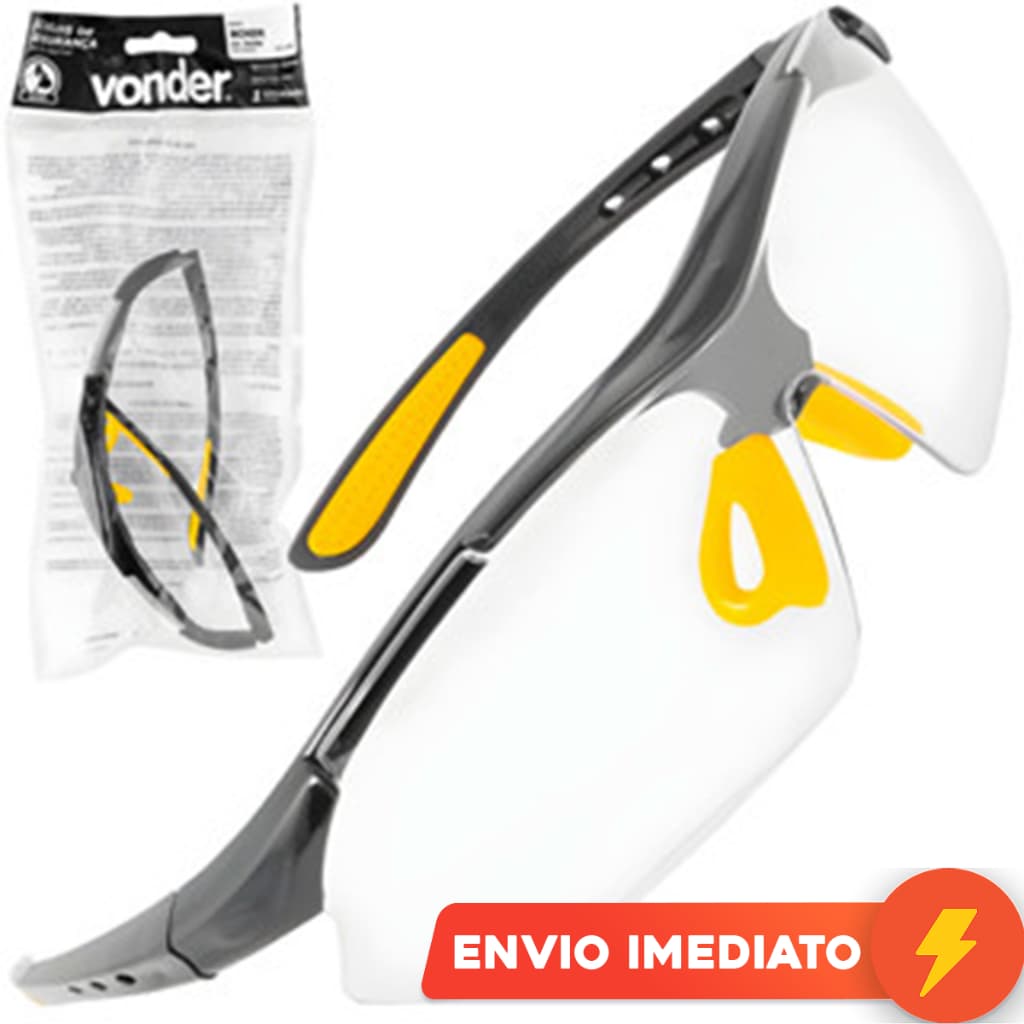 Óculos De Proteção Segurança Trabalho Ciclismo Esportivo Epi Boxer VONDER