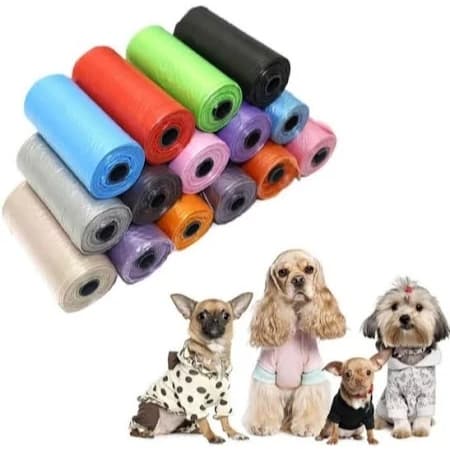 120 Unidades de saco para dejetos pet