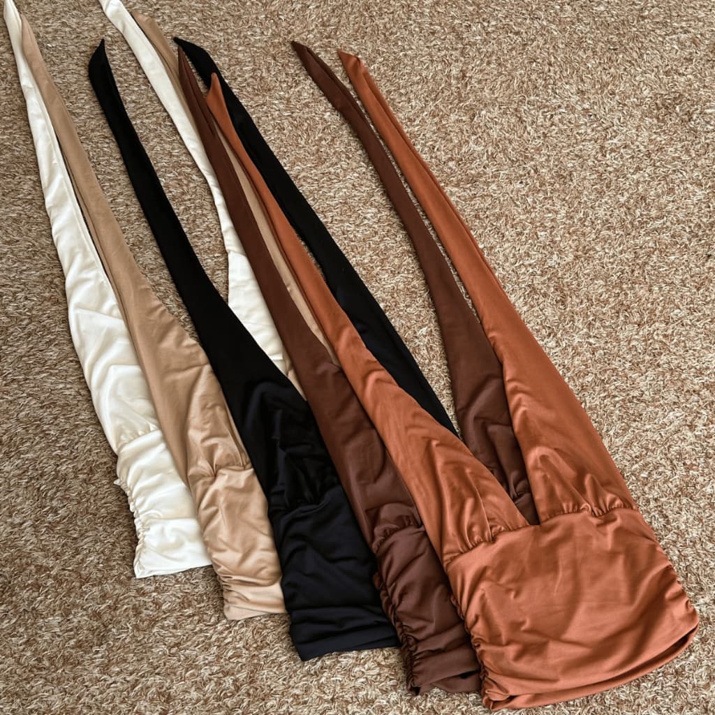Cropped Multi Forma Uso Vários Jeitos De Amarrar No Pescoço Blusinha Frente Única Feminino Top Amarração Blusa Decotado