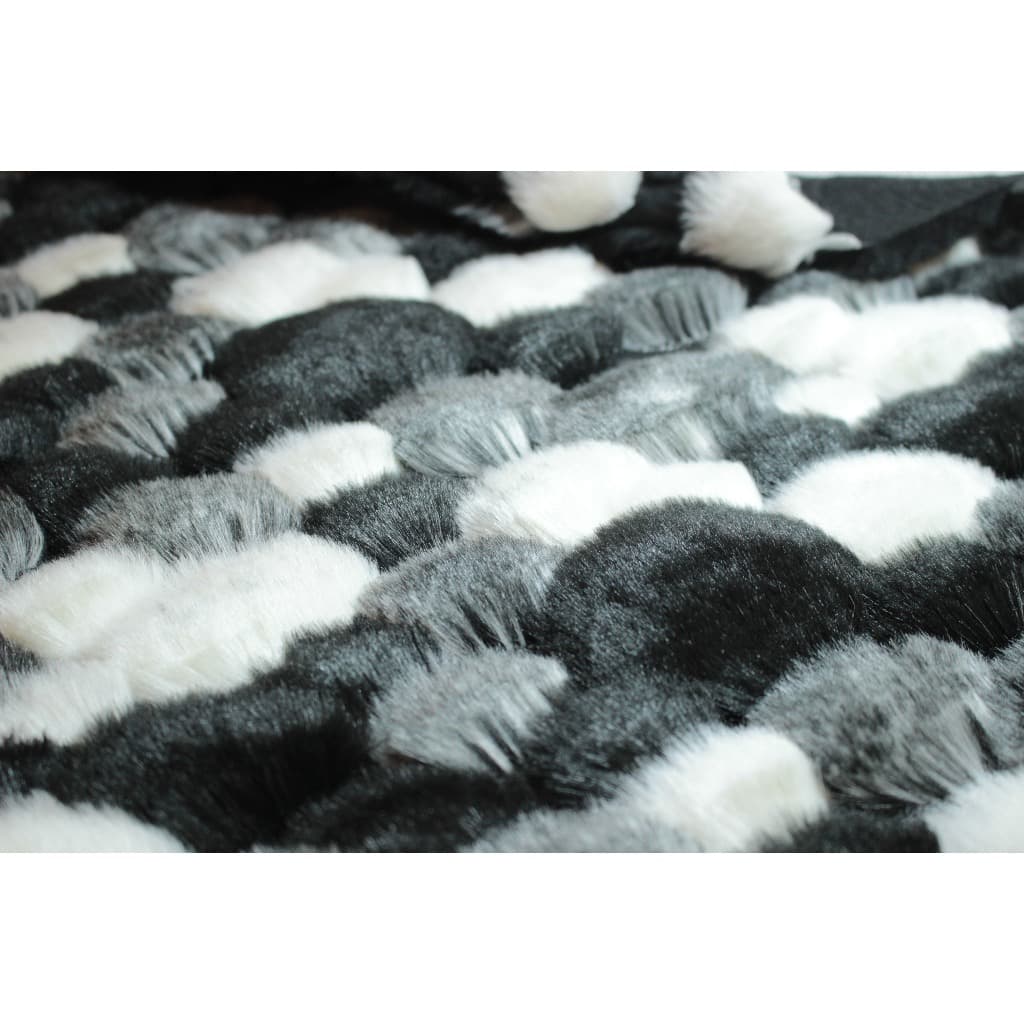 Tecido Tule Cruela I 100% Poliéster I Ideal para Fantasias (Cruella, Dálmata), Casacos, Decoração (Almofadas, Mantas)