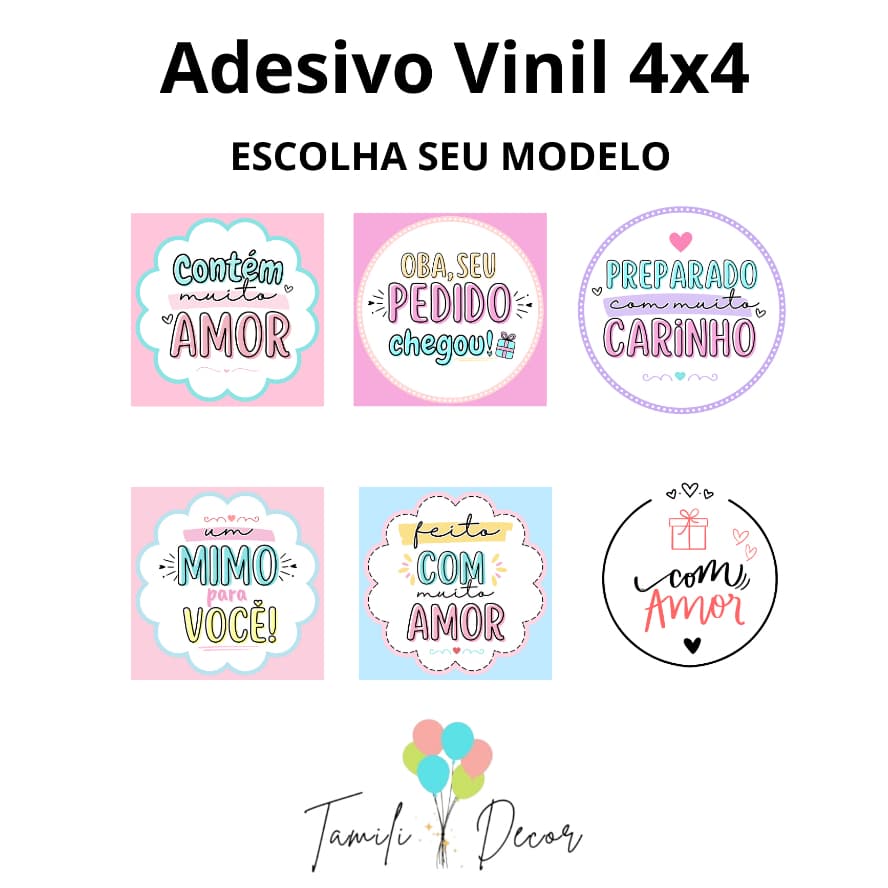 100 Etiquetas Adesivas Oba seu pedido chegou, um mimo para você e feito com amor