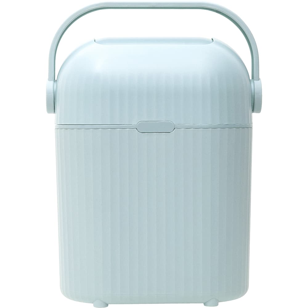 LIXEIRA ANTIODOR PARA FRALDAS BEBÊ 9L AZUL LIXO MÁGICO BUBA