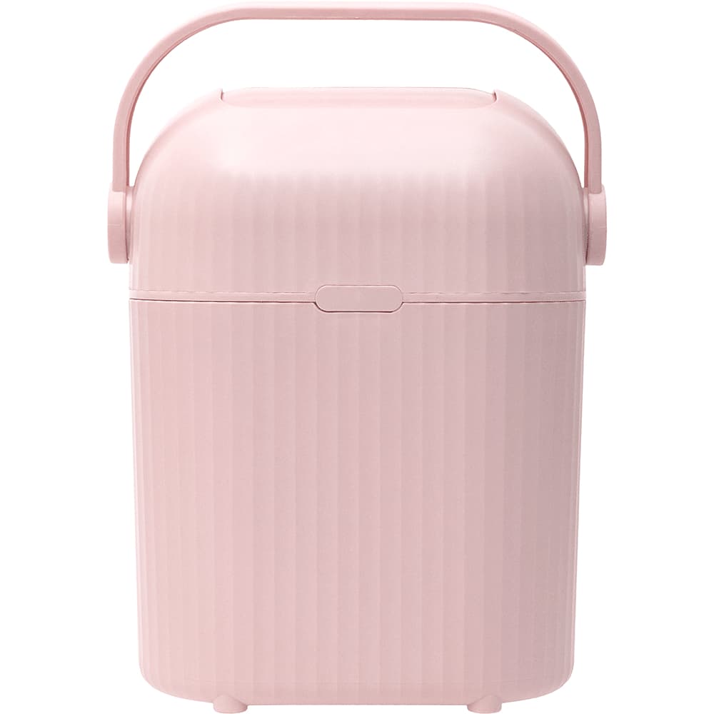 LIXEIRA ANTIODOR PARA FRALDAS BEBÊ 9L ROSA LIXO MÁGICO BUBA