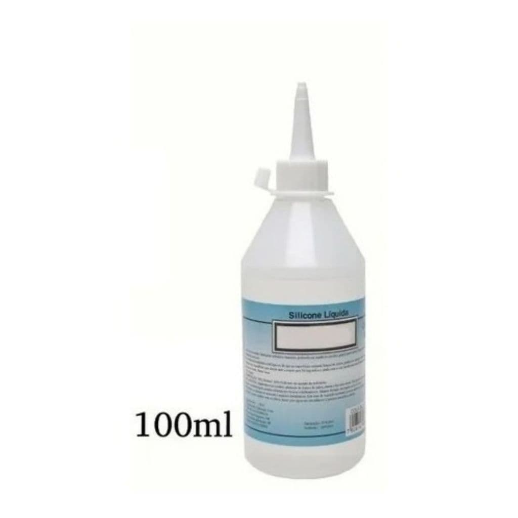 Cola Silicone Líquida Transparente 100ml NYBC Versatilidade para seus Projetos Manuais Versatilidade
