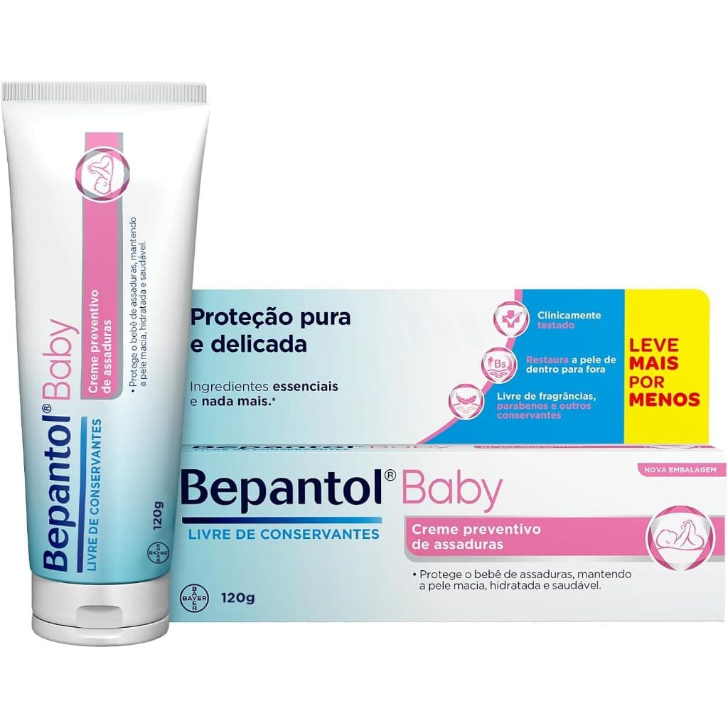 Creme Pomada de Assaduras Bepantol Baby 120g