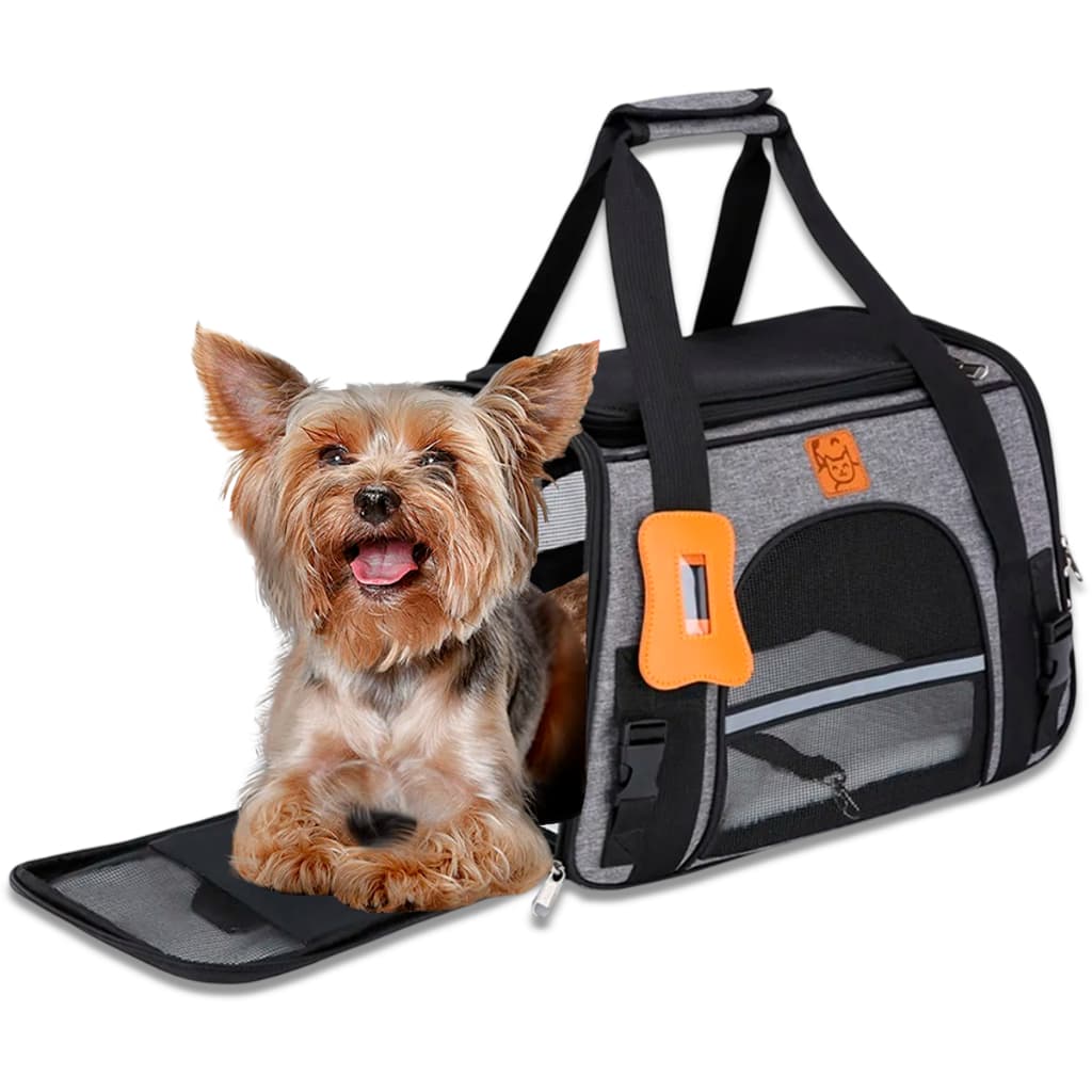 Bolsa De Transporte Pet Para Cães E Gatos Luxo Suporte Mala