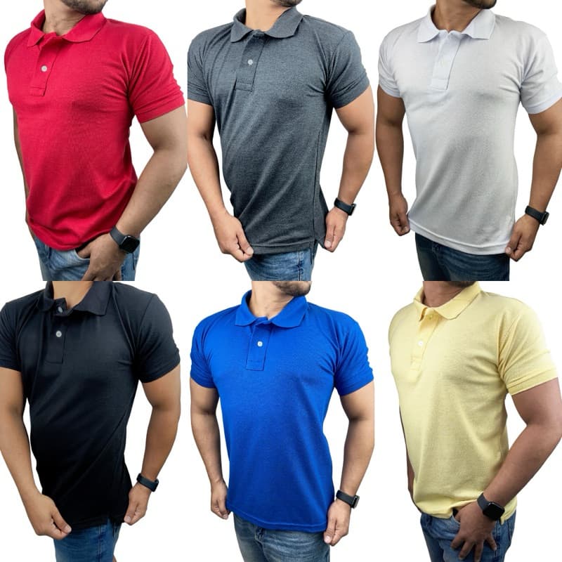 Camisa Gola Polo Piquet Masculino Básico