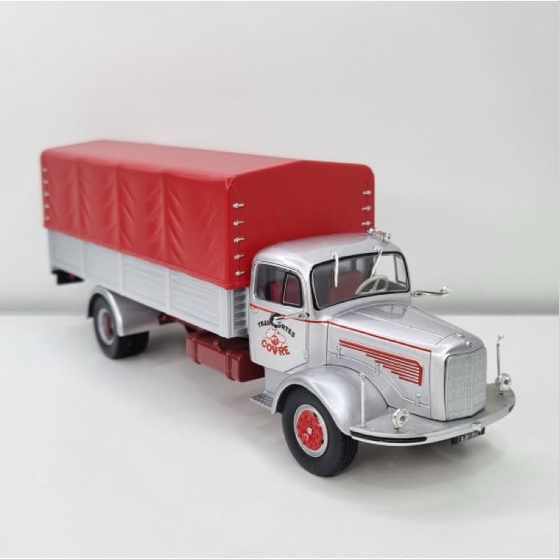 Miniatura Caminhão Mercedes Benz L325 1:43 Metal 1957
