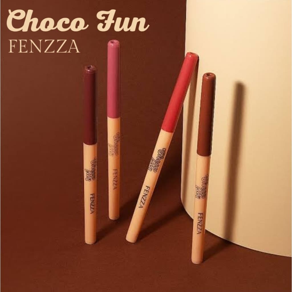 Lápis Labial Retrátil Choco Fun Fenzza