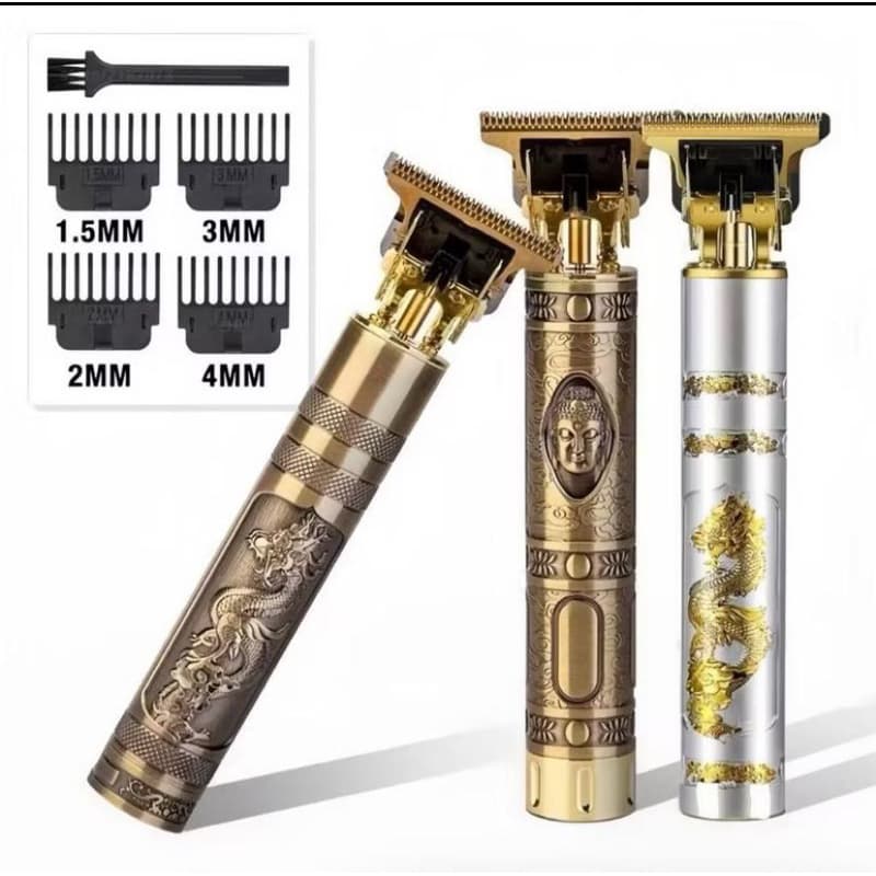 Máquina de Cortar Cabelo e Barba Profissional Sem Fio - Aparador Portátil Recarregável