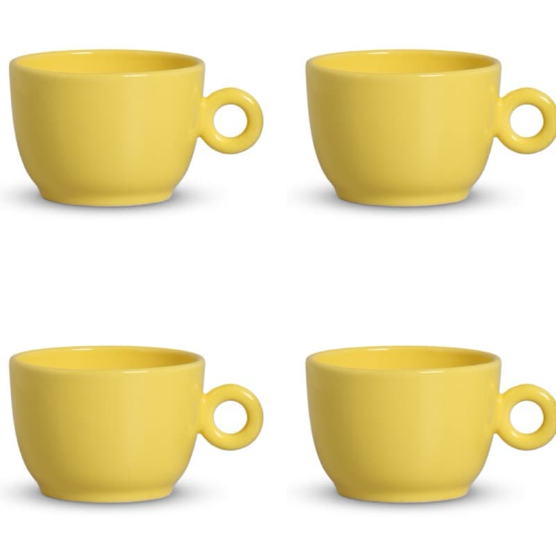 Kit 4 Consumes Caneca Jumbo Segunda Linha Defeitos Sopas Caldos Cerâmica 12 Cores