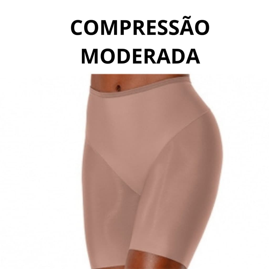 Demillus - Bermuda compressão moderada control HipSlip (escolha o tamanho)