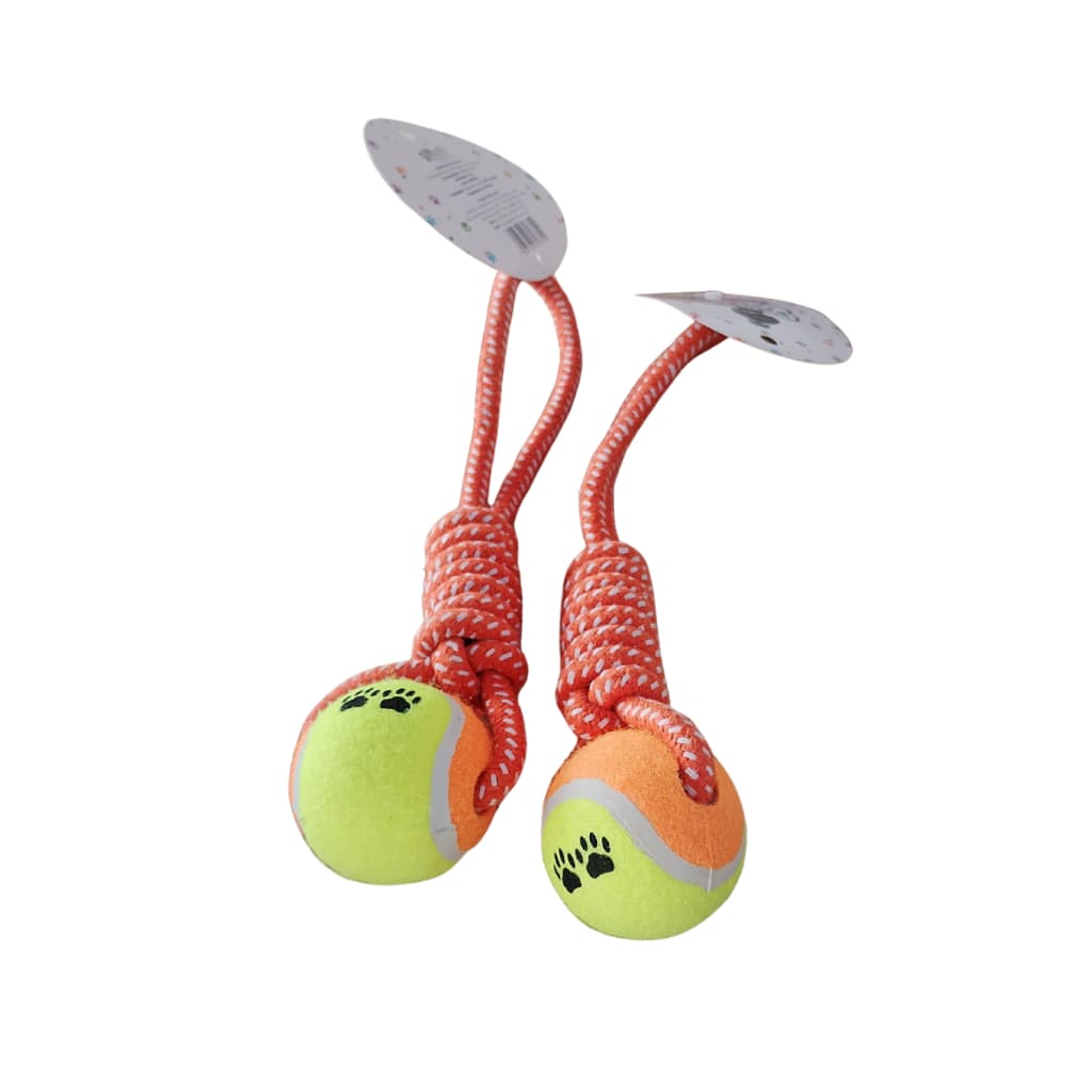 Brinquedo Pet Bolinha de Corda para Cães – Mordedor e Interativo