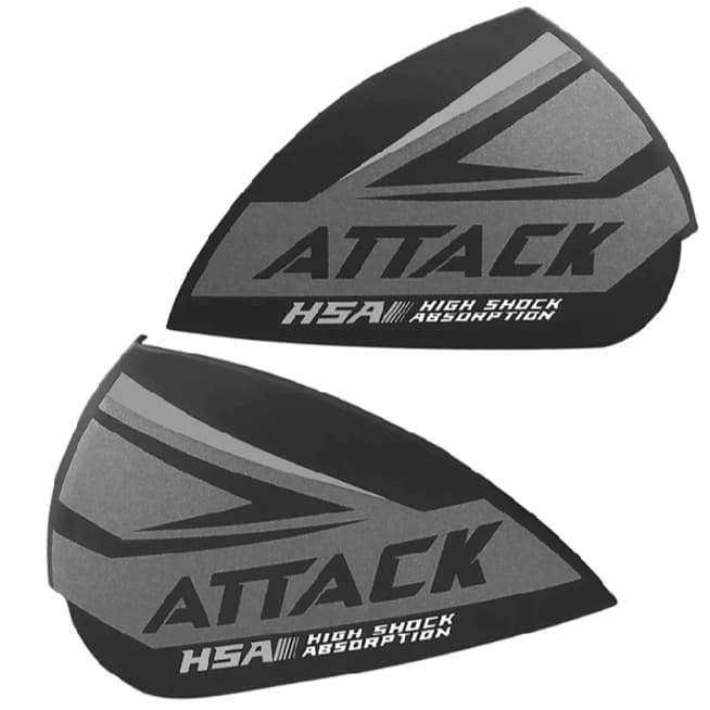 KIT LATERAL DO CAPACETE ATTACK HSA PRO TORK