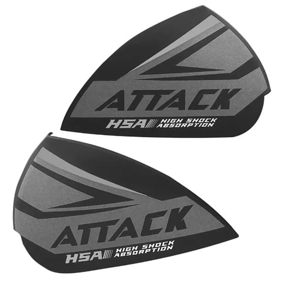 REPOSIÇAO LATERAIS DO CAPACETE ATTACK HSA PROTORK