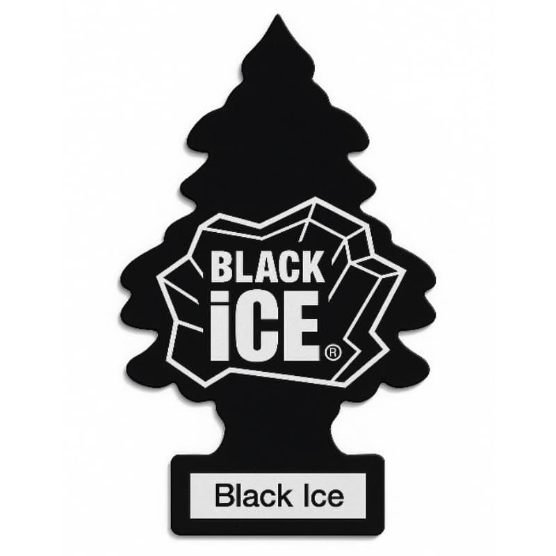 KIT 5 Aromatizantes BLACK ICE Little Trees ORIGINAL - Cheirinho Aromatizador de Carros e Ambientes