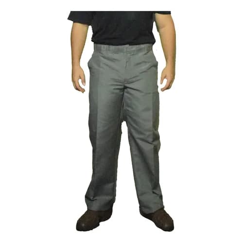 Calça Tergal Masculina Confortavel, Cinza Duravel, Resistente,Trabalho,, Casual, Verão, Social