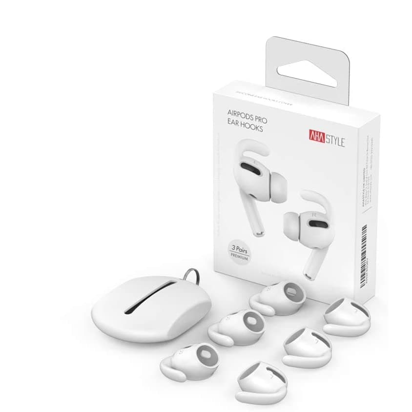 Silicone #StudioShopSP.com Earhooks Pads iPhone compatível p/ AirPods Pro Ear Hook 3 Pares