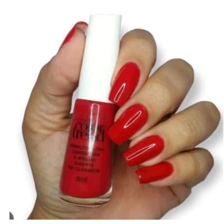 Esmalte Quarta de Clássico Vermelho Color Trend Avon 7ml