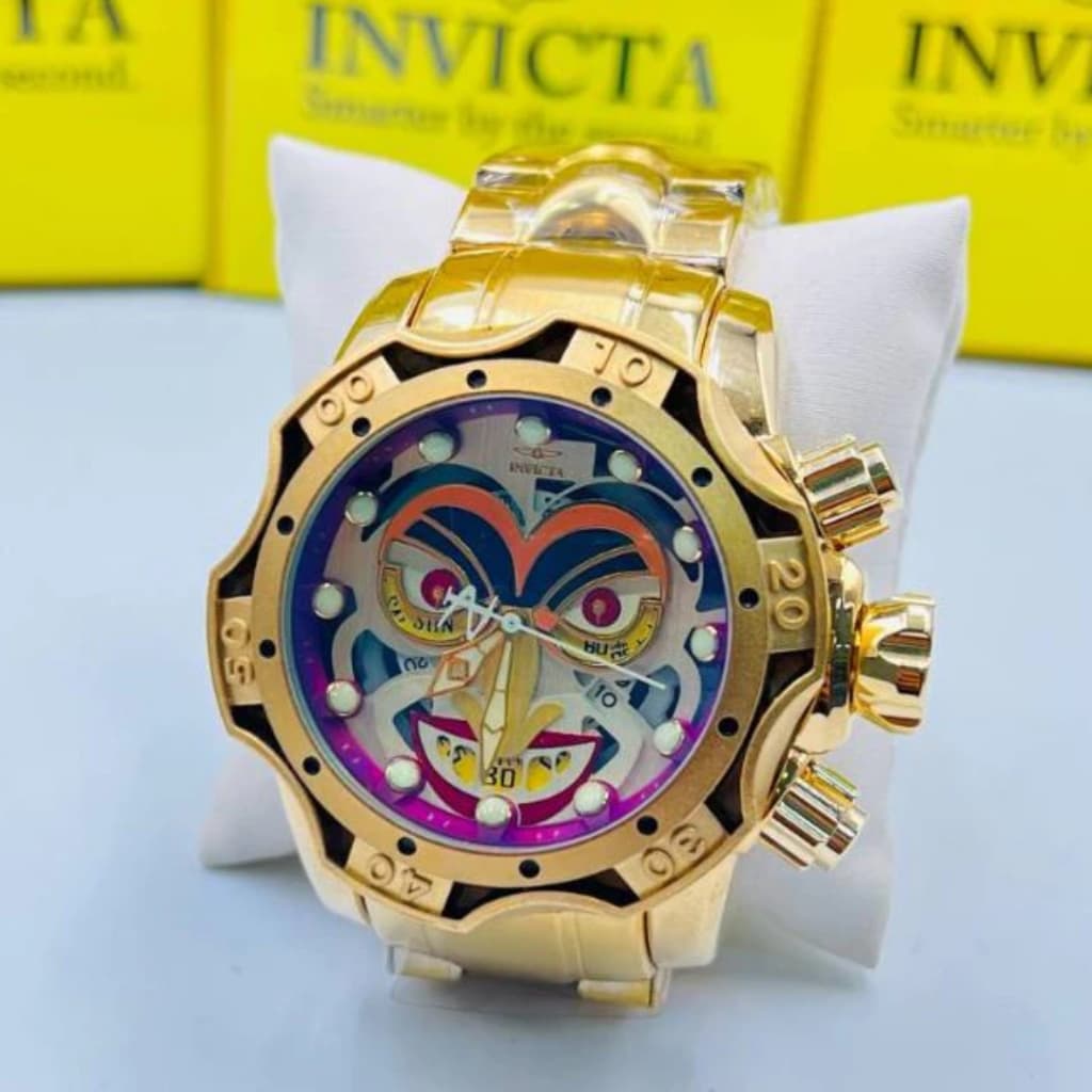 Relógio Masculino Invicta Joker – Alta Performance Funcional e Design Exclusivo
