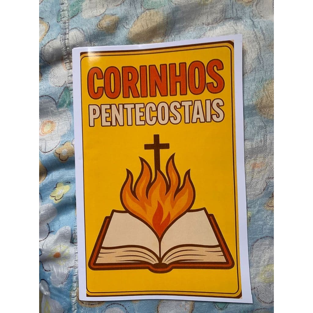 Corinhos Abençoados Celestiais Adotados Nas Igrejas Pentecostais Livreto de Cristão para Cristão