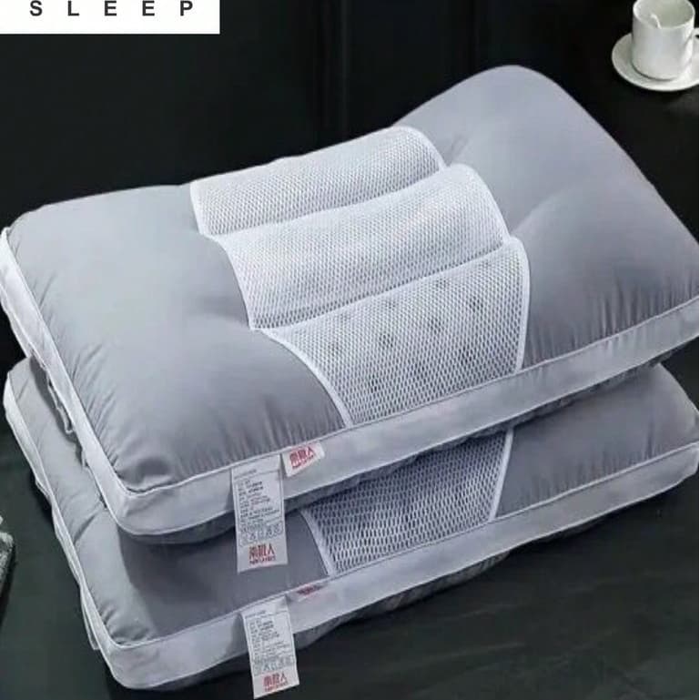 Travesseiro Ortopédico de Pescoço Apoio de Malha | LTX SLEEP