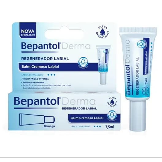 BEPANTOL DERMA BALM CREMOSO REGENERADOR LABIAL 7,5ML