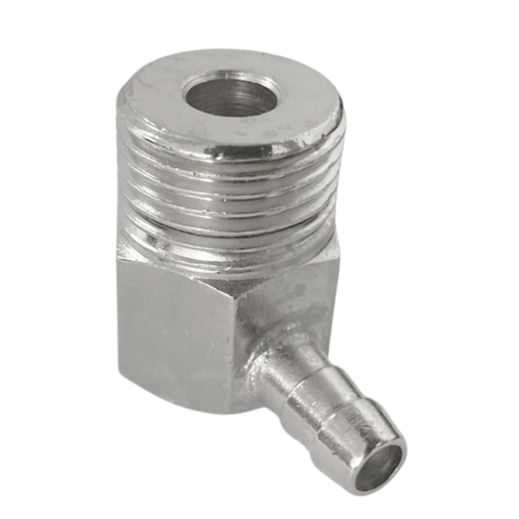 Adaptador L metal cromado de ponto de agua para purificadores de mangueira de 3/8 Soft