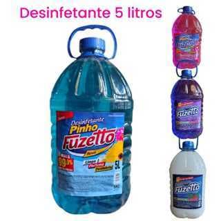 Desinfetante  Perfumado Pinho 5 Litros Fuzetto Banheiro Piso Casa