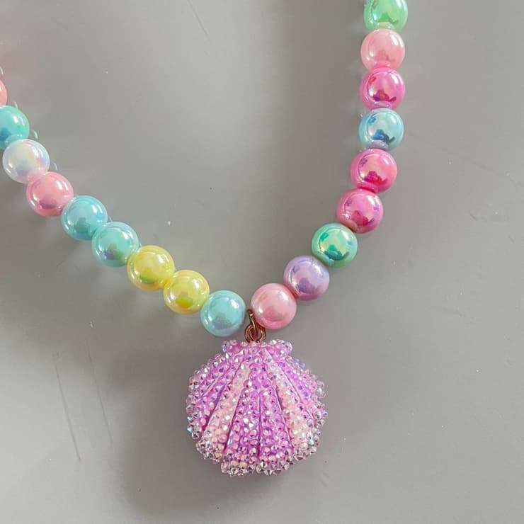 Colar infantil super 4 Pulseiras coloridas