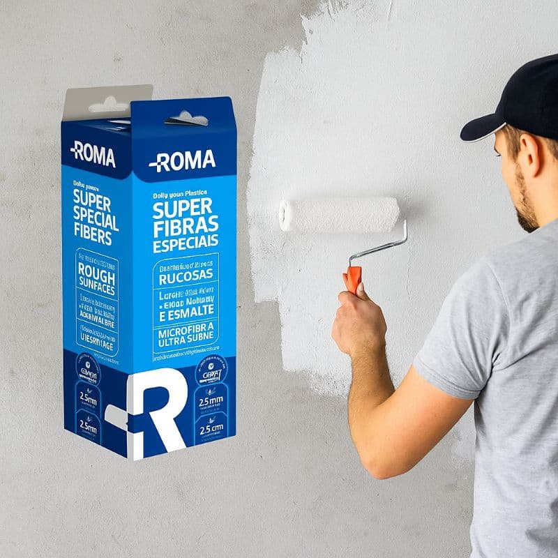 Rolo De Lã Super Fibras Roma 23 CM 323 25