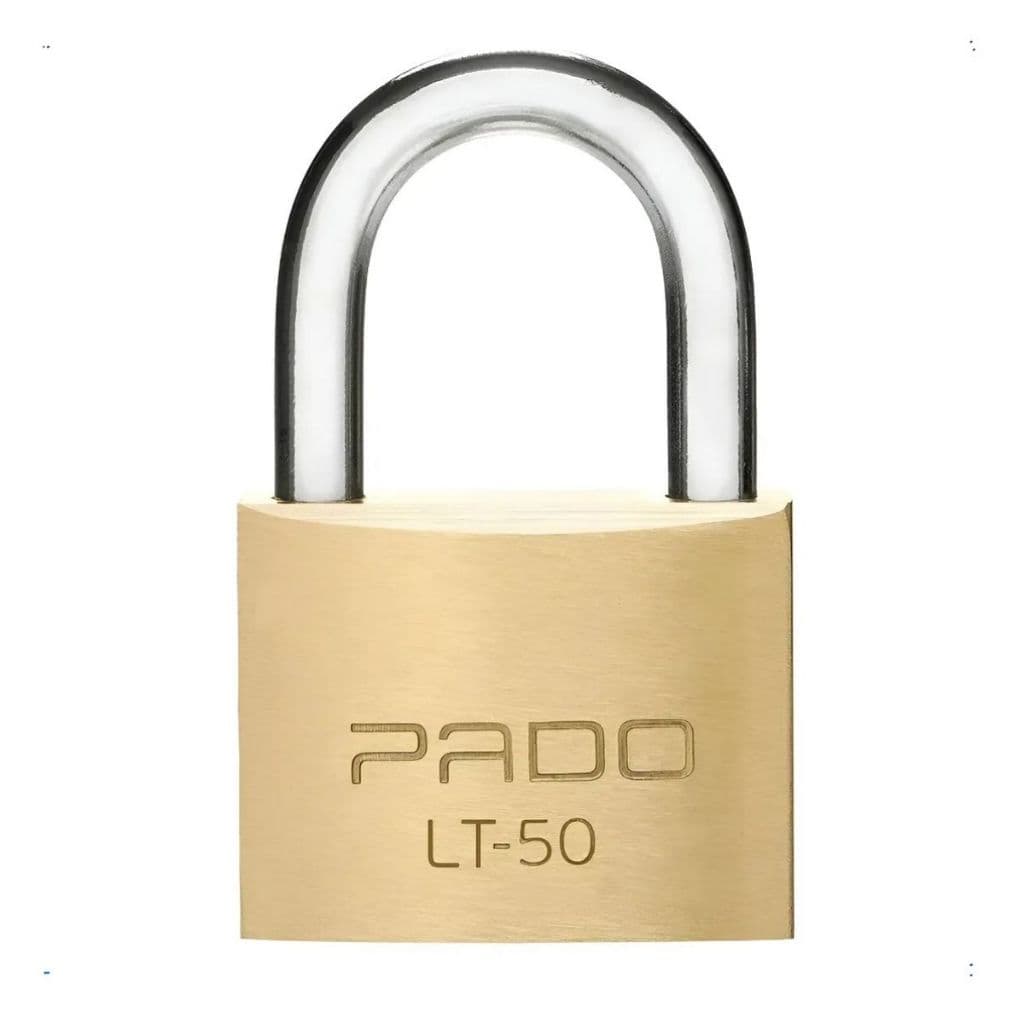 Cadeado Aço Para Portão Ou Armário Pado 50mm Inoxidavel Aço Ultra Forte