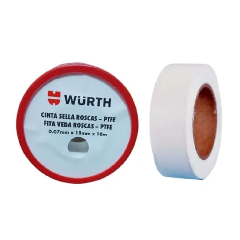 Kit com 4 Unidades Veda Rosca 0.07x10mmx10m - Wurth