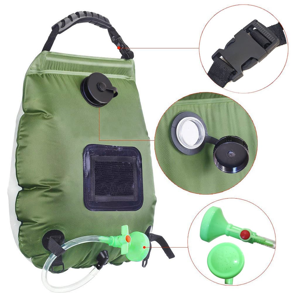 Chuveiro Mochila Térmica Portátil para Camping