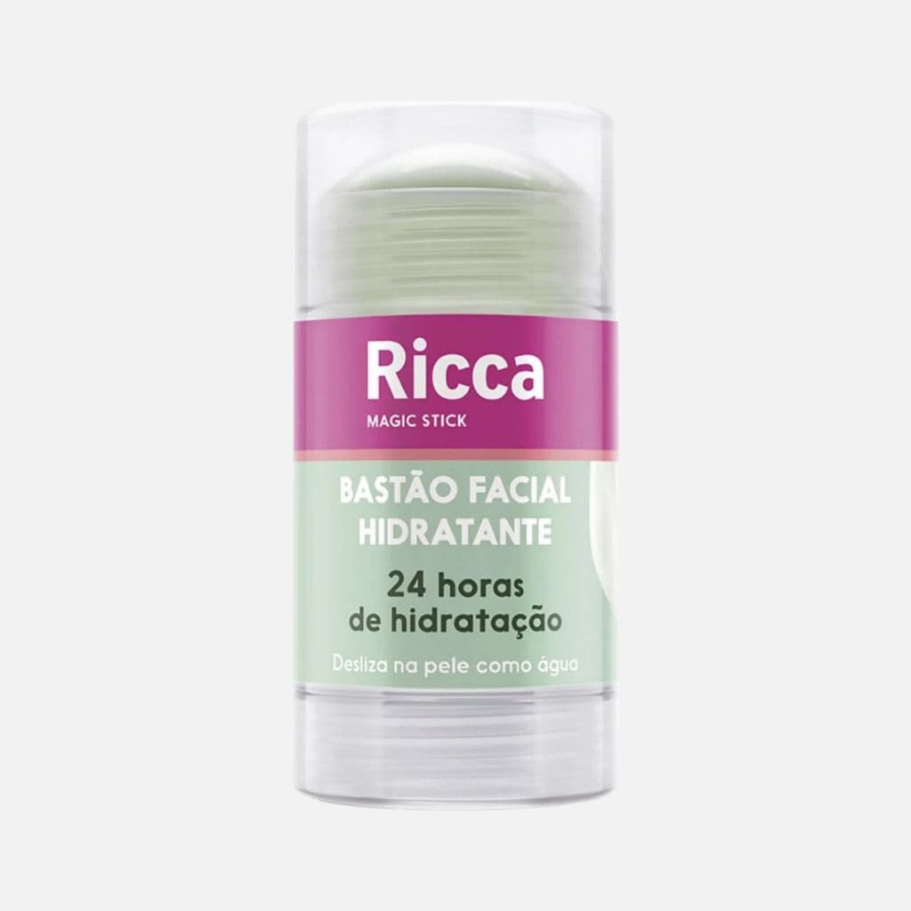 Bastão Hidratante Facial Ricca Magic Stick 💧 Hidratação Instantânea Textura Leve