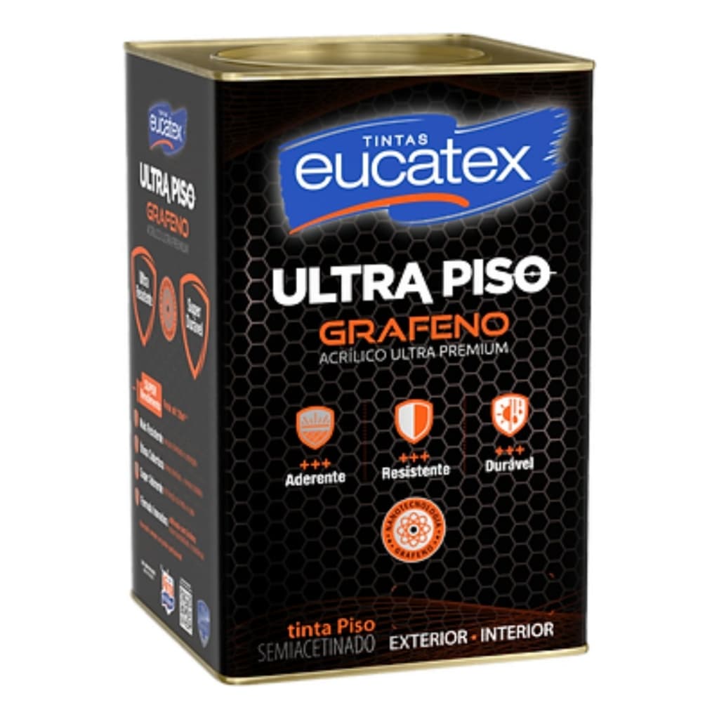 Tinta Eucatex Ultra Piso Grafeno 18l - Cores