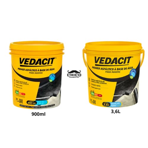 PRIMER ASFALTICO BASE DE AGUA 900ML/3,6L