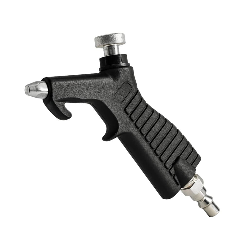 Bico De Sopro Pistola De Ar Compressor Soprador Com Pino 1/4