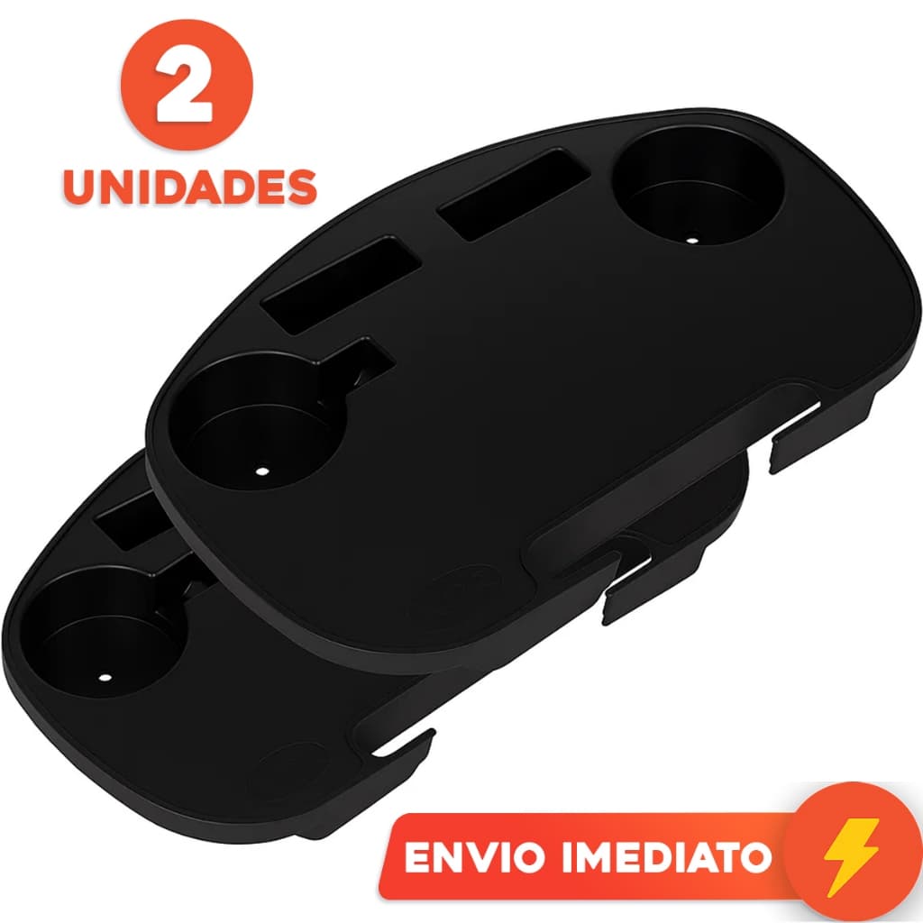 Kit 2 Apoio Mesa Para Cadeira de Praia Porta Copo Celular