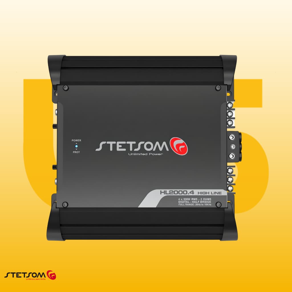 Modulo Amplificador Stetsom Hl2000.4 2000w Rms 4canais 2ohms