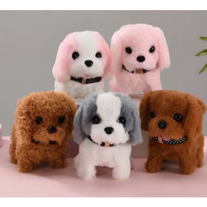 🐶 Cachorrinho de Pelúcia Interativo com Som 🎵✨ | Usa 2 Pilhas AA 🔋
