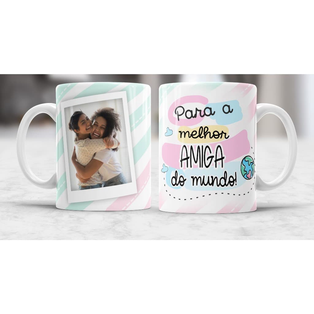 caneca amizade presente único