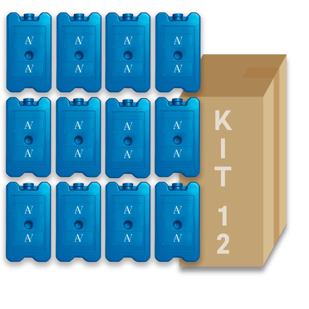 Kit 12 Gelos Gel Reutilizável Artificial Original 500ml