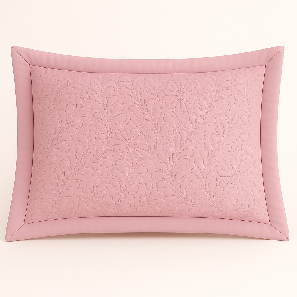 Capa Porta Travesseiro Fronha Matelado Disponíveis Em Muitas Cores 1 Unidade - Comfort