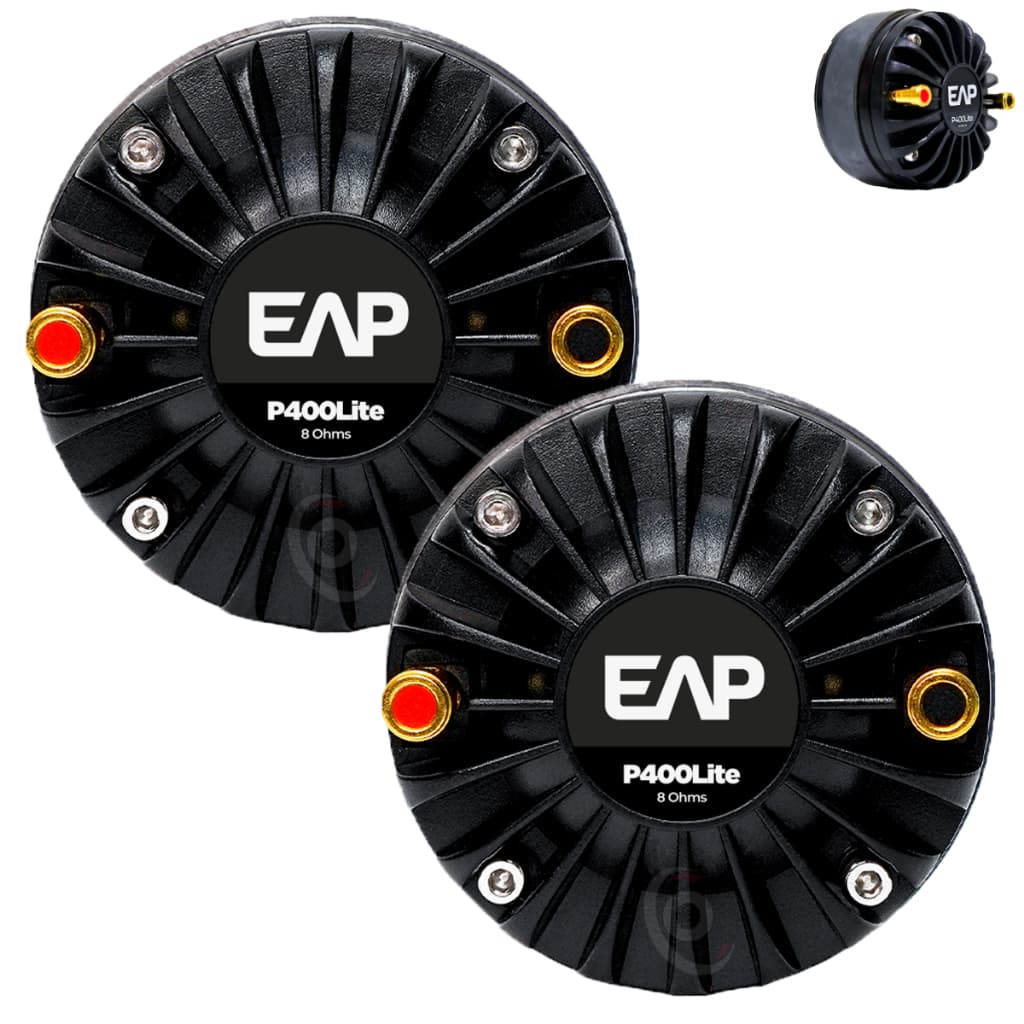 KIT c/ 2 Driver Polimidia Eap P400lite 8 Ohms Estranho