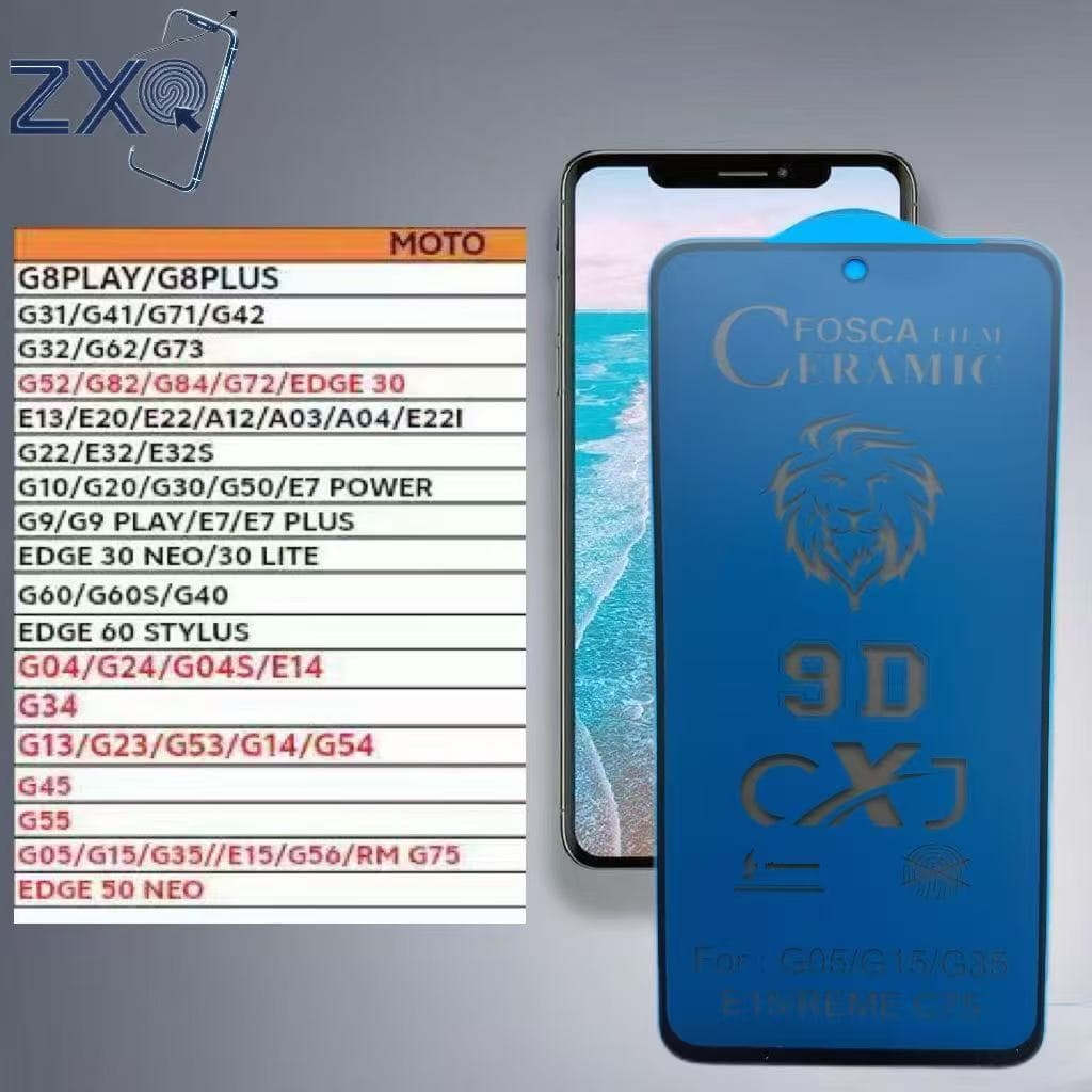 Película Privativa Fosca Anti-Spy Matte Cerâmica MOTO G05/G35/G15/E15/RM G75/EDGE50 NEO/G45/G55/G31/G8PLAY/E13/G22/G10