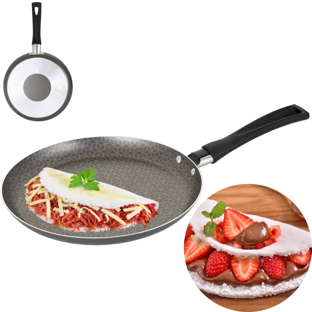 Tapioqueira Antiaderente   Oliveira frigideira omelete crepioca Ideal para Tapiocas Perfeitas