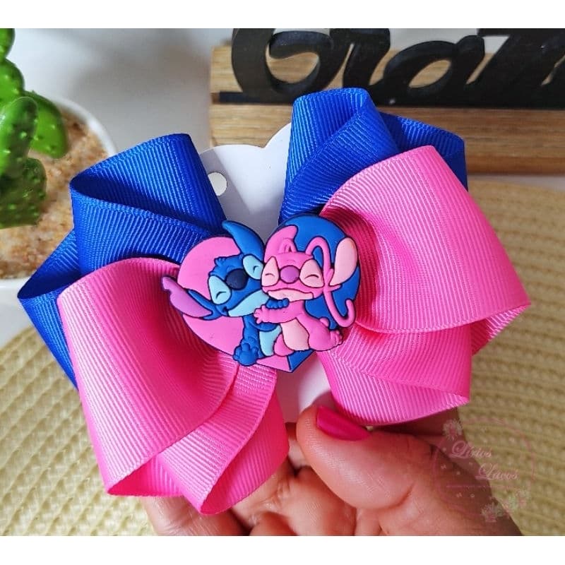laço Stitch para menina, infantil