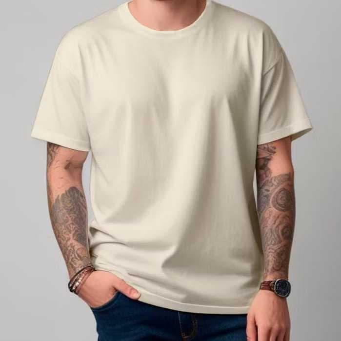 Camiseta Basica Lisa Moda Casual Masculina 100% Algodão