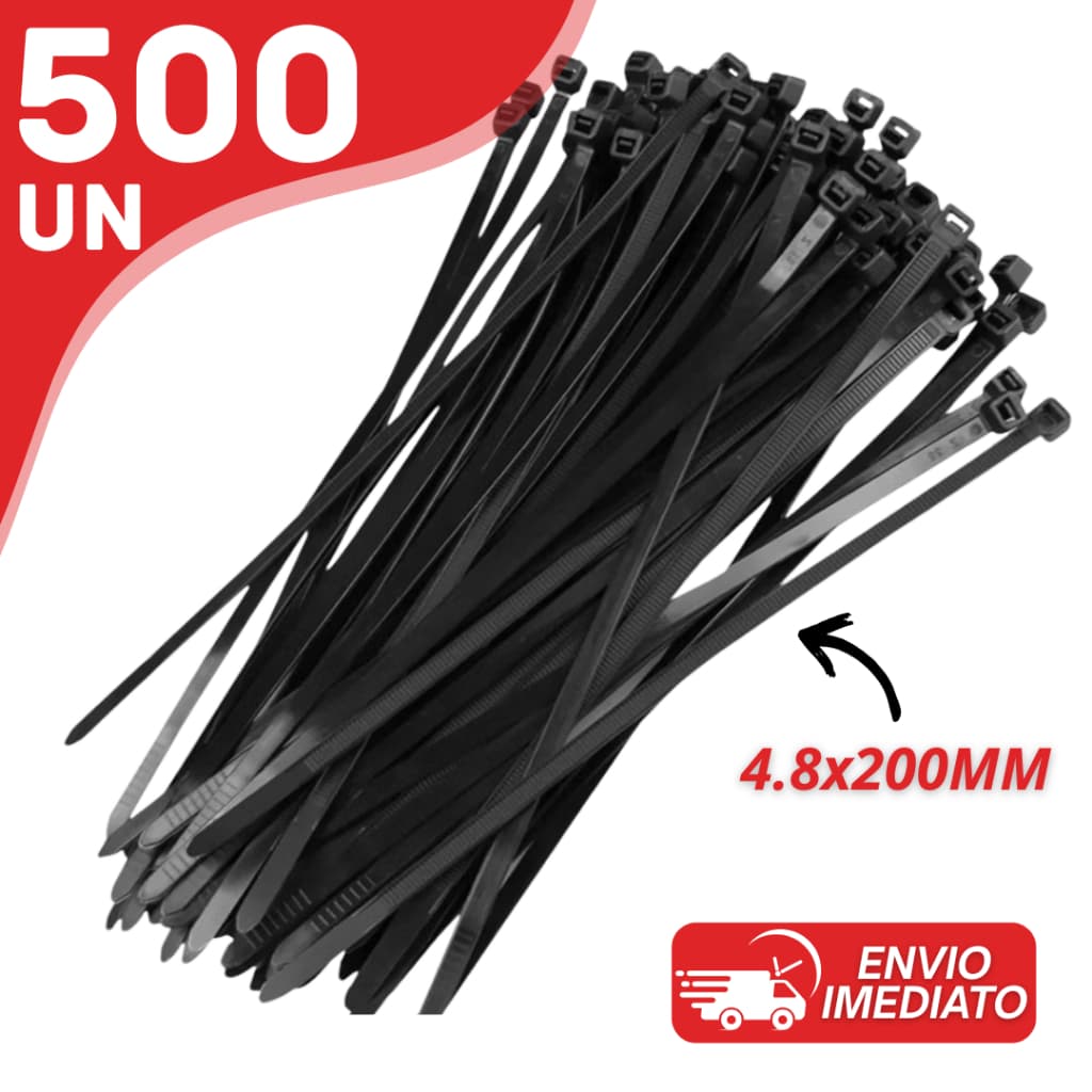 Kit Abraçadeira Enforca Gato De Nylon Cinta Plástica Resistente